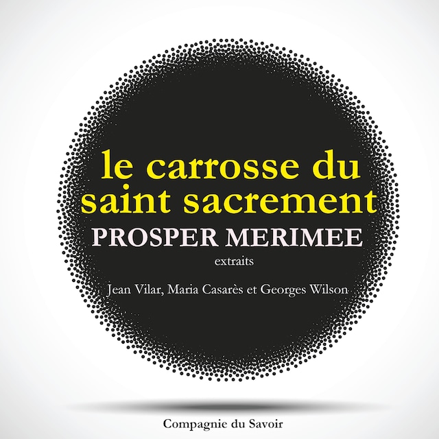 Portada de libro para Le Carrosse du Saint Sacrement, de Prosper Mérimée