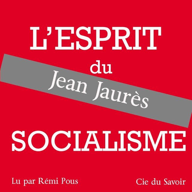 Book cover for Jaurès, l'esprit du socialisme