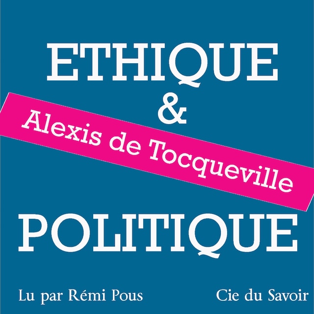Boekomslag van Tocqueville, éthique et politique