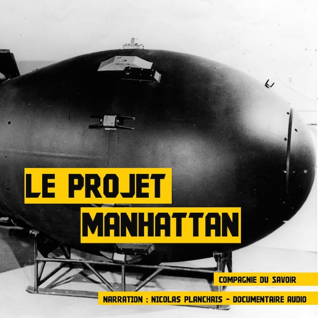 Kirjankansi teokselle Le Projet Manhattan