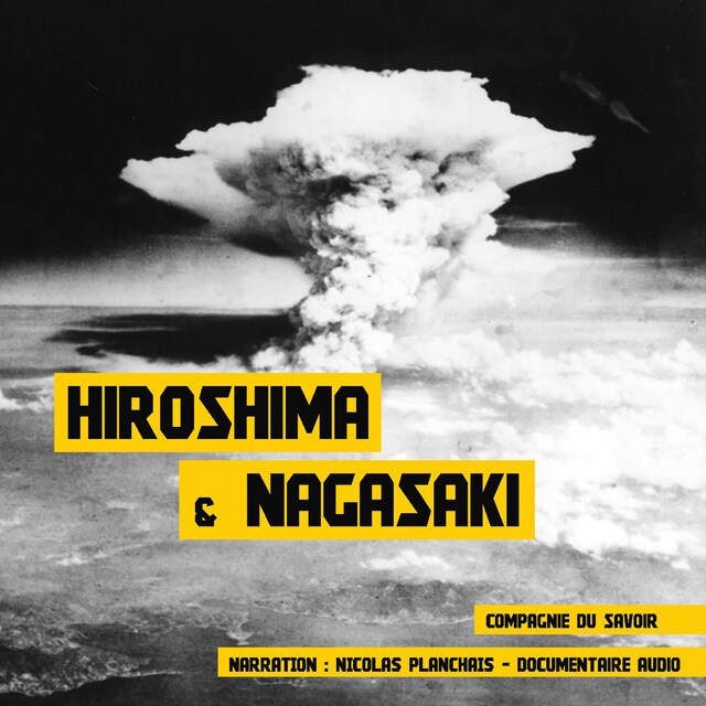 Kirjankansi teokselle Hiroshima et Nagasaki
