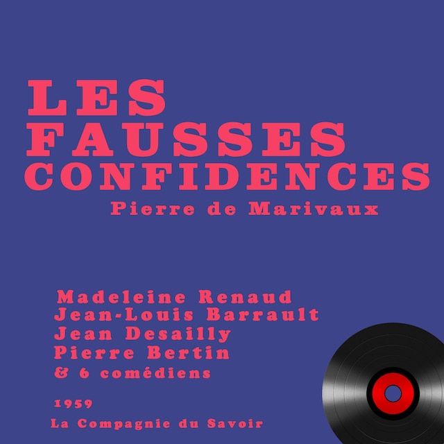 Buchcover für Les Fausses confidences