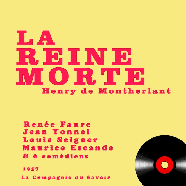 Book cover for La Reine morte
