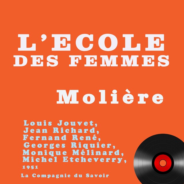 Boekomslag van L'École des femmes