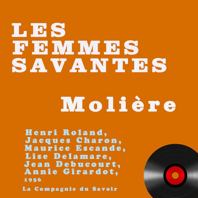Boekomslag van Les Femmes savantes