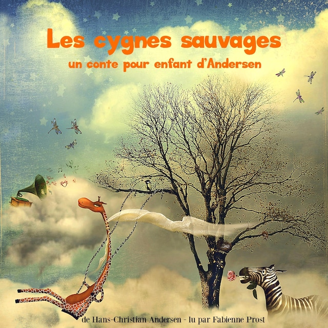 Copertina del libro per Les Cygnes sauvages, un conte d'Andersen