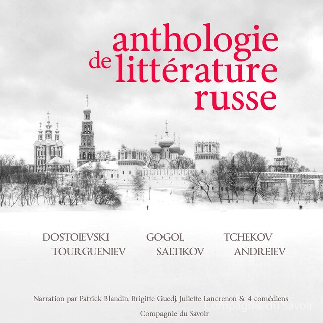 Portada de libro para Anthologie de littérature russe
