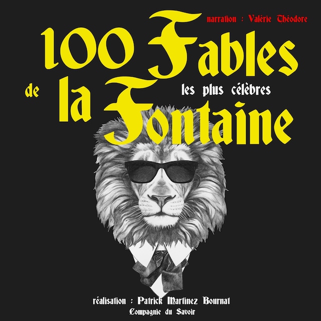 Kirjankansi teokselle 100 fables de La Fontaine les plus célèbres