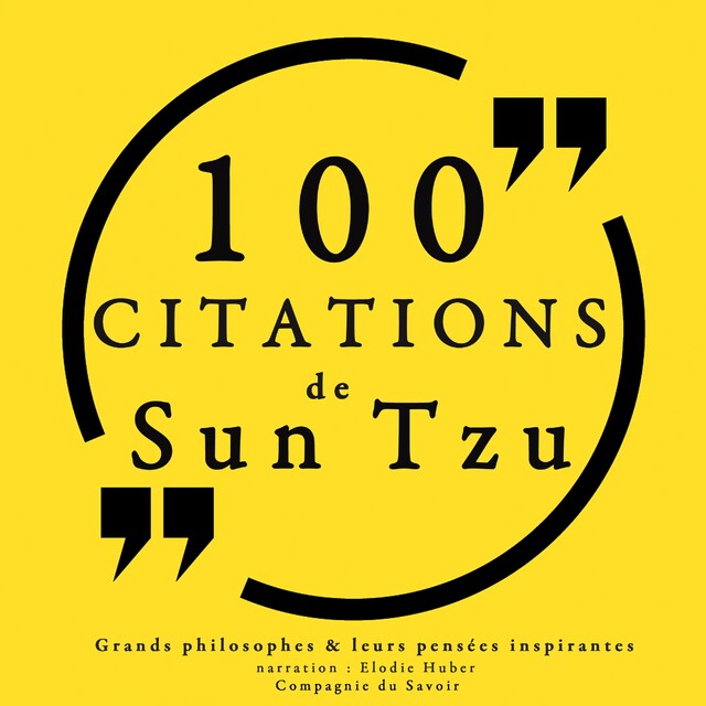 Kirjankansi teokselle 100 citations de Sun Tzu