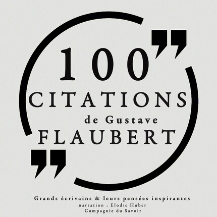 100 citations de Gustave Flaubert bookCoverFor