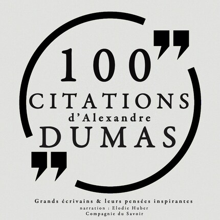 100 citations d'Alexandre Dumas père bookCoverFor