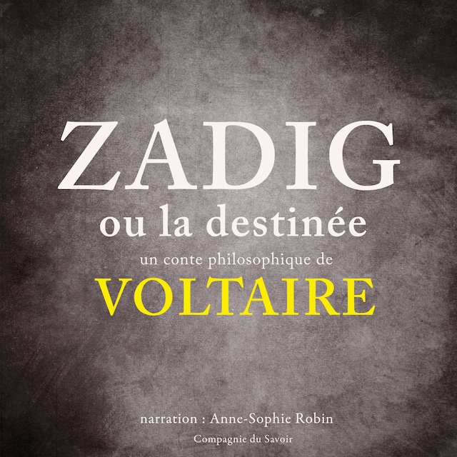 Book cover for Zadig