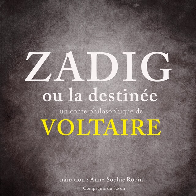 Portada de libro para Zadig