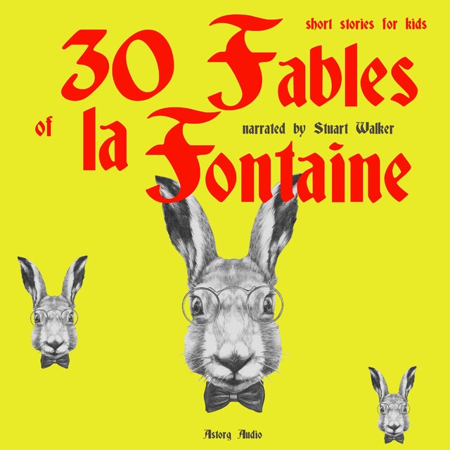 Couverture de livre pour 30 Fables of La Fontaine for Kids