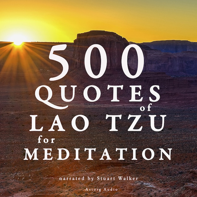 Portada de libro para 500 Quotes of Lao Tsu for Meditation