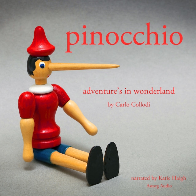 Book cover for Pinocchio's Adventures in Wonderland