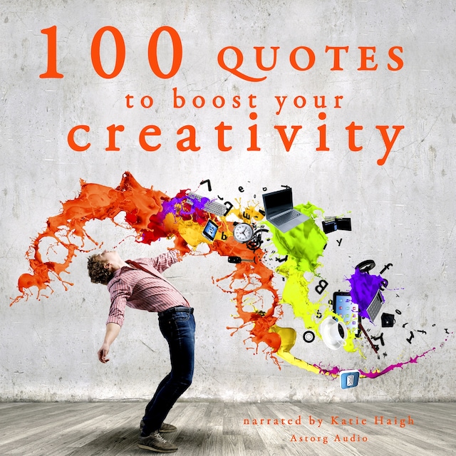 Okładka książki dla 100 Quotes to Boost your Creativity