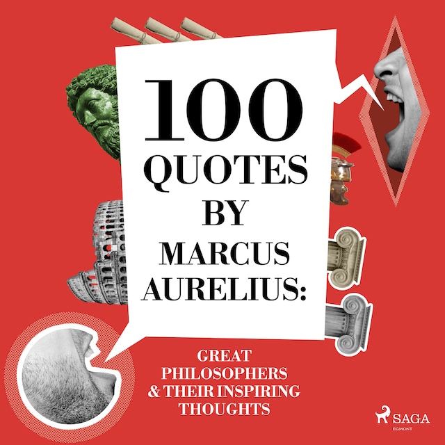 Buchcover für 100 Quotes by Marcus Aurelius: Great Philosophers & Their Inspiring Thoughts