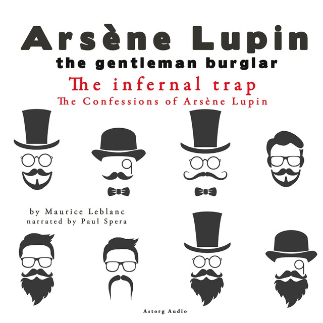 Boekomslag van The Infernal Trap, the Confessions of Arsène Lupin