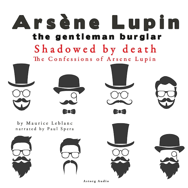 Buchcover für Shadowed by Death, the Confessions of Arsène Lupin