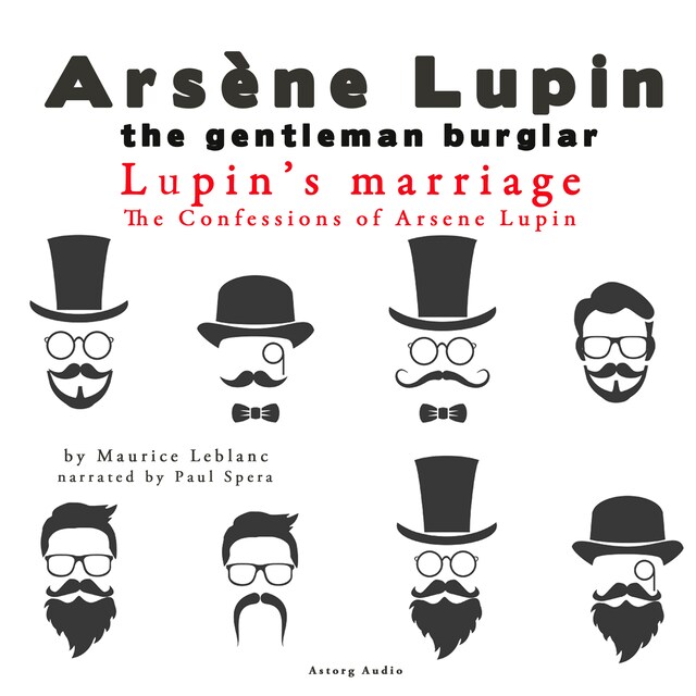 Book cover for Lupin's Marriage, the Confessions of Arsène Lupin