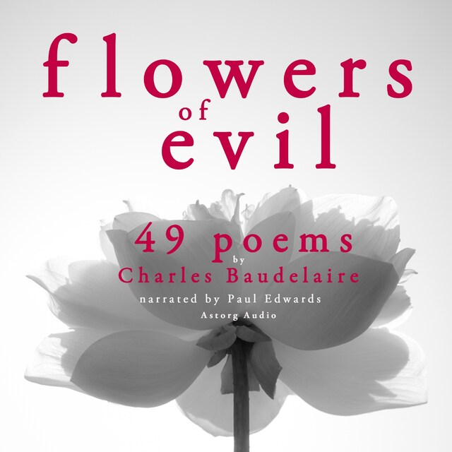 Book cover for 49 Poems from The Flowers of Evil by Baudelaire