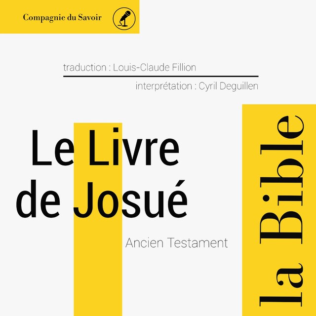 Book cover for Le Livre de Josué