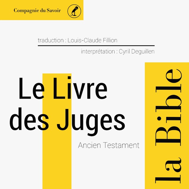 Copertina del libro per Le Livre des Juges