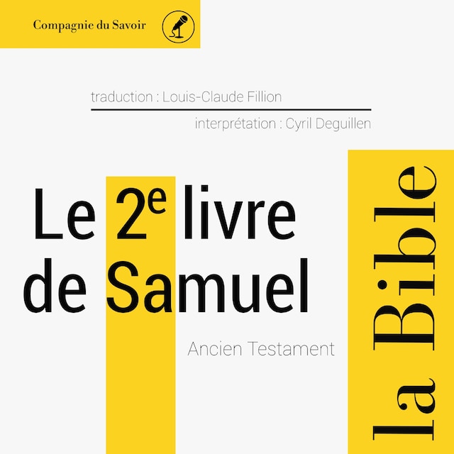 Okładka książki dla Le 2e Livre de Samuel