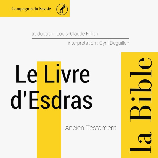 Boekomslag van Le Livre d'Esdras