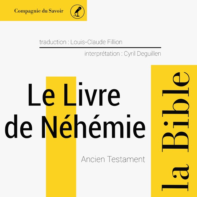 Boekomslag van Le Livre de Néhémie