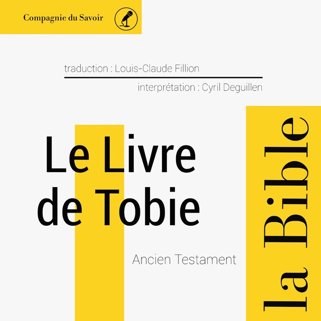 Book cover for Le Livre de Tobie