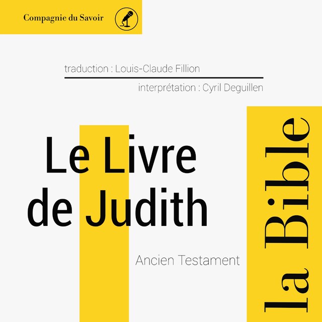 Kirjankansi teokselle Le Livre de Judith