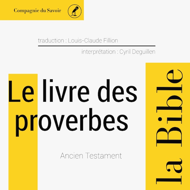 Book cover for Le Livre des Proverbes