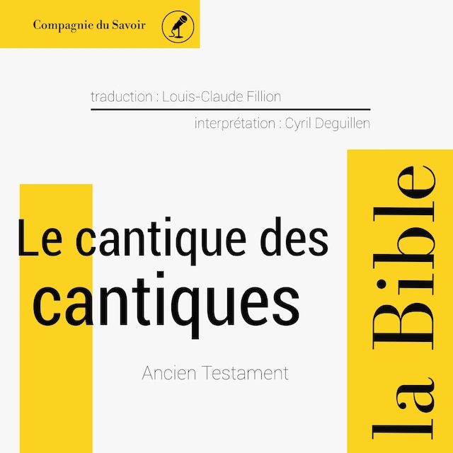 Book cover for Le Cantique des Cantiques
