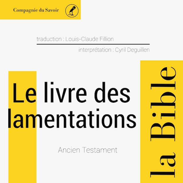 Bokomslag for Le Livre des Lamentations