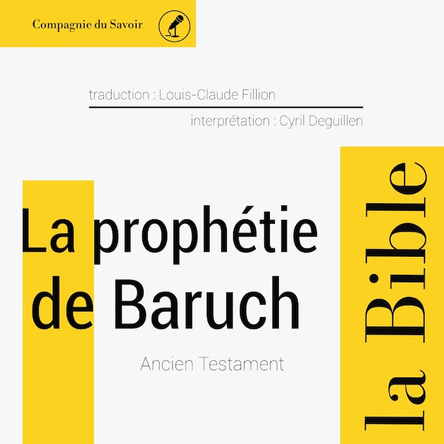 Copertina del libro per La Prophétie de Baruch