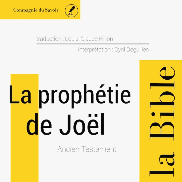 Kirjankansi teokselle La Prophétie de Joël