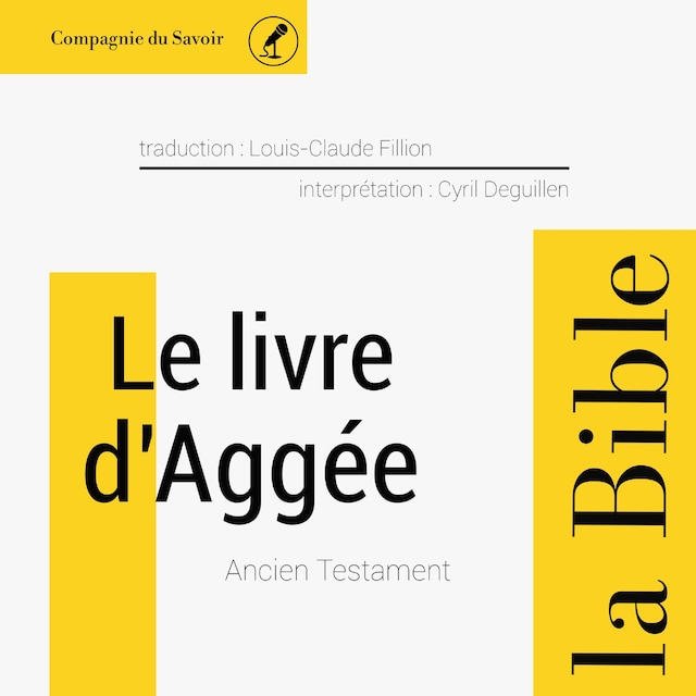 Copertina del libro per Le Livre d'Aggée