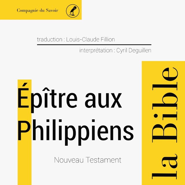 Copertina del libro per Épître aux Philippiens
