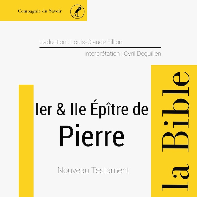 Book cover for Première et Deuxième épître de Pierre