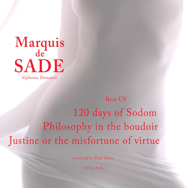 Book cover for Marquis de Sade : the Best Of