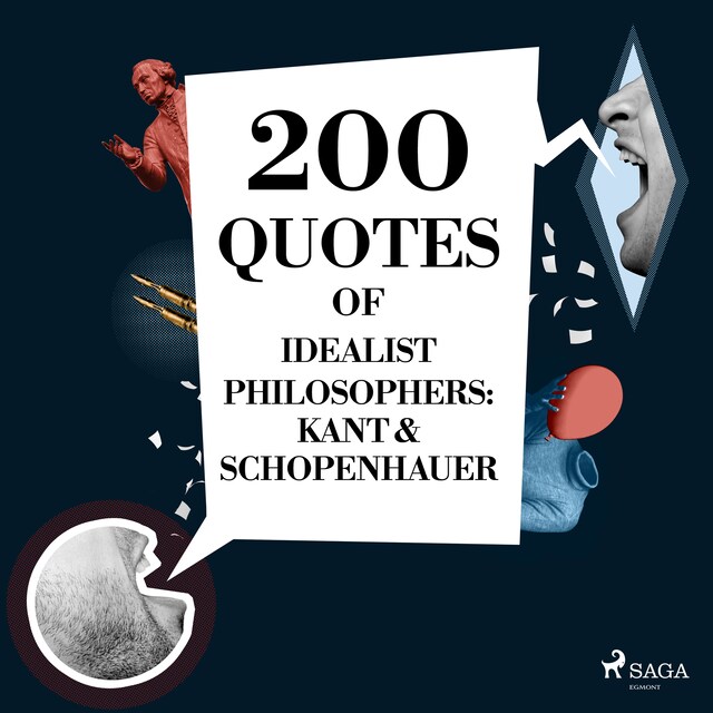 Bokomslag for 200 Quotes of Idealist Philosophers: Kant & Schopenhauer