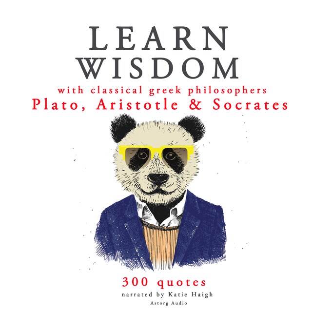 Book cover for Learn Wisdom with Classical Greek Philosophers: Plato, Socrates, Aristotle