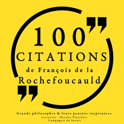 100 citations de La Rochefoucauld bookCoverFor