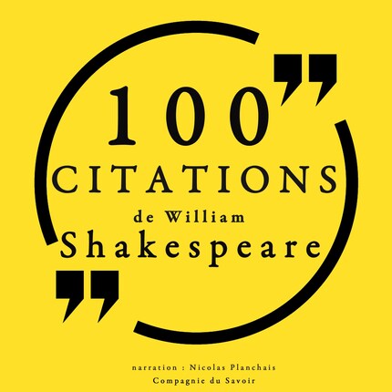 100 citations de William Shakespeare bookCoverFor