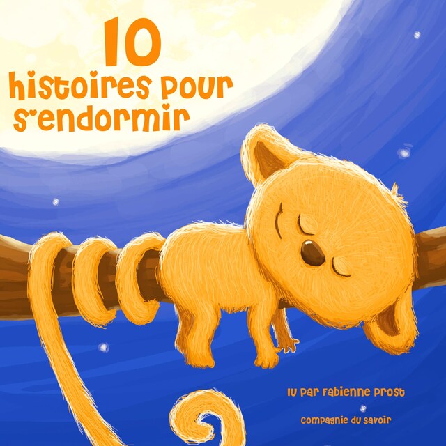 Copertina del libro per 10 histoires pour s'endormir