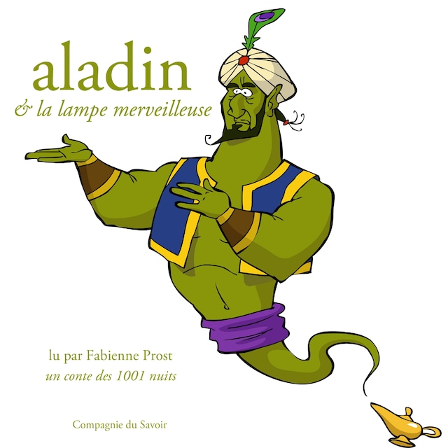 Boekomslag van Aladin et la lampe merveilleuse, un conte des 1001 nuits