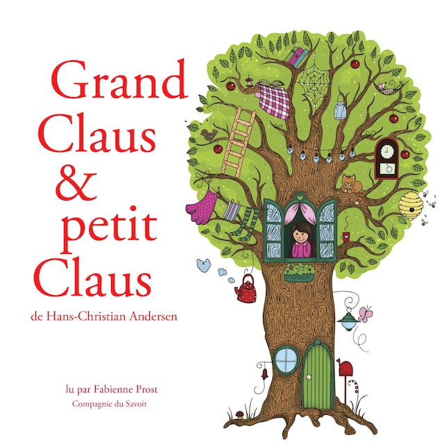 Copertina del libro per Grand Claus et petit Claus de Hans-Christian Andersen
