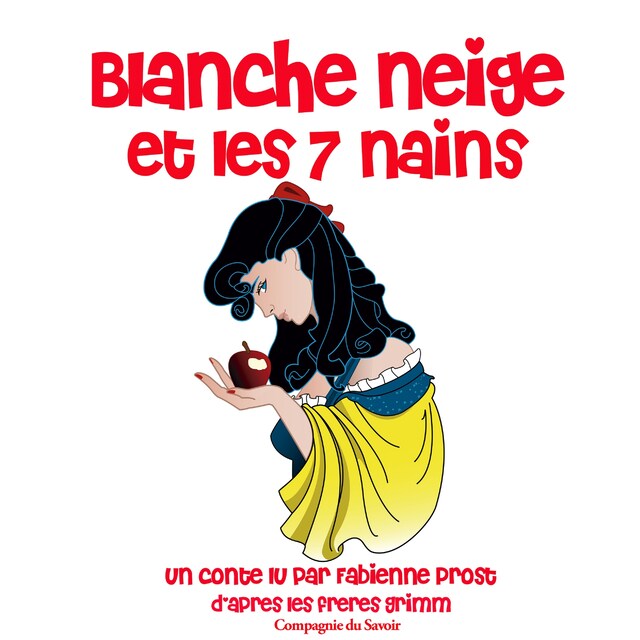 Book cover for Blanche neige des frères Grimm